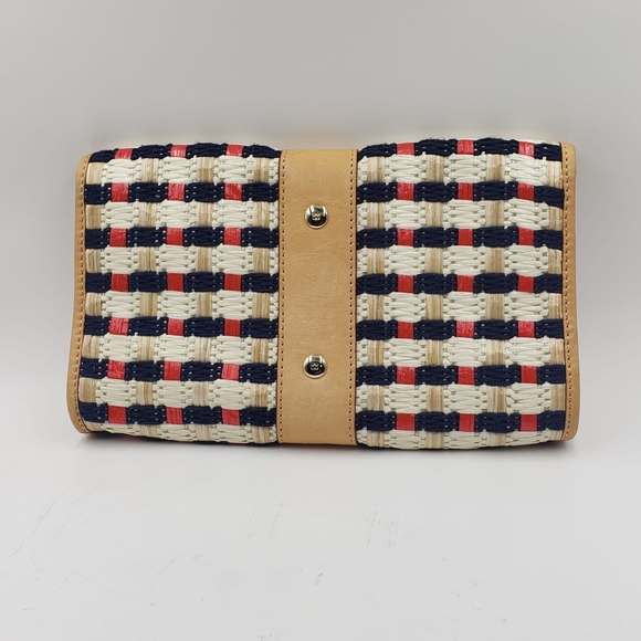 Kate Spade Raffia and Leather Clutch - Picture 3 of 9